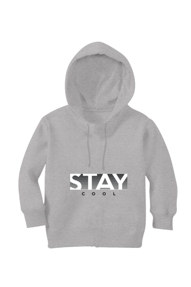 Stay Cool Line Art - Kid's Hooded SweatShirt