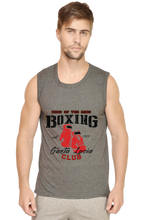 Load image into Gallery viewer, Boxing - Men&#39;s Round Neck Sleeveless T-Shirt

