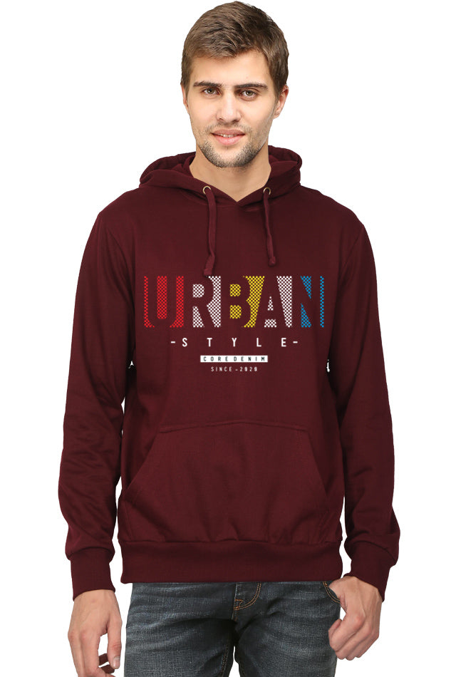 Urban Core Denim - Men's Hooded SweatShirt