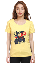 Load image into Gallery viewer, Racing Freedom 85 -  Women&#39;s Round Neck Half Sleeve T-Shirt
