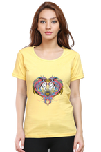 Load image into Gallery viewer, Sacred Unicorn - Women&#39;s Round Neck Half Sleeve T-Shirt

