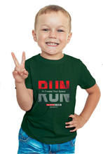 Load image into Gallery viewer, Run Feel Better and Best - Kid's Round Neck Half Sleeve T-Shirt
