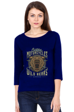 Load image into Gallery viewer, Wild Bears Garage - Women&#39;s Round Neck Full Sleeve T-Shirt
