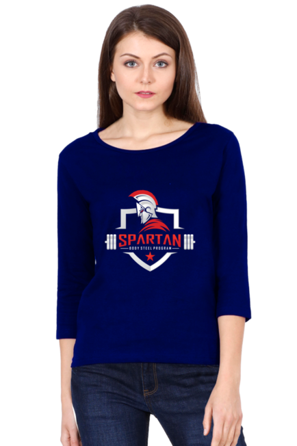 Spartans - Women's Round Neck Full Sleeve T-Shirt