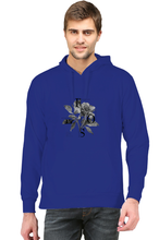 Load image into Gallery viewer, Rose Black - Hooded SweatShirt
