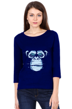 Load image into Gallery viewer, Blue Chimp - Women&#39;s Round Neck Full Sleeve T-Shirt
