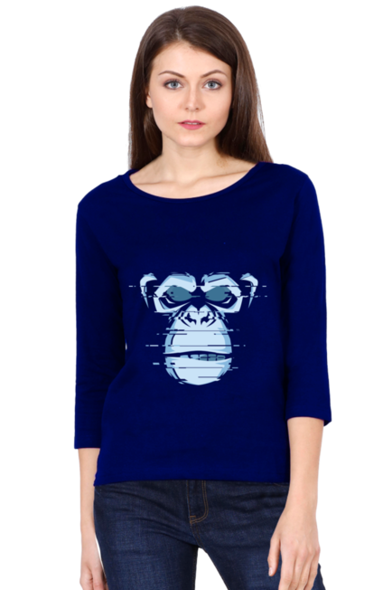 Blue Chimp - Women's Round Neck Full Sleeve T-Shirt