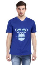 Load image into Gallery viewer, Blue Chimp- Men&#39;s V-Neck Half Sleeve T-Shirt
