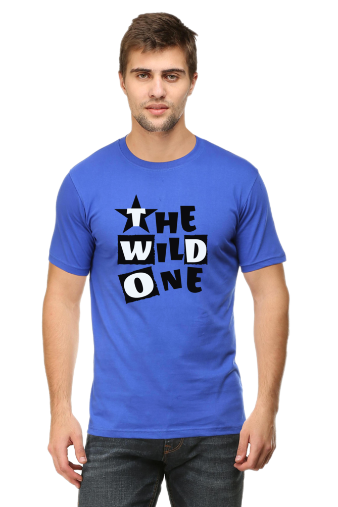 The Wild One - Men's Round Neck Half Sleeve T-Shirt