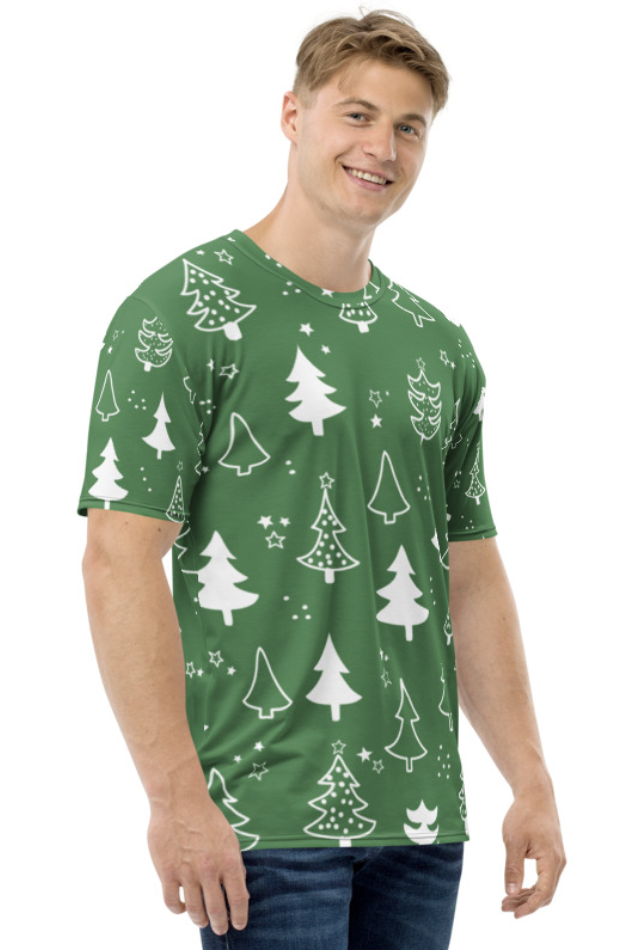 All about Christmas (Christmas Edition)- Men's All Over Printed Half Sleeve T-Shirt