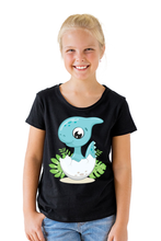 Load image into Gallery viewer, Baby Dinosaur Cute - Kid's Round Neck Half Sleeve T-Shirt
