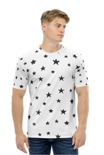 Load image into Gallery viewer, Black Star Constellation - Men&#39;s All Over Printed Half Sleeve T-Shirt
