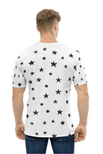 Load image into Gallery viewer, Black Star Constellation - Men&#39;s All Over Printed Half Sleeve T-Shirt
