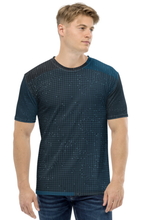 Load image into Gallery viewer, Blue Tech Digital - Men&#39;s All Over Printed Half Sleeve T-Shirt
