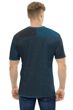 Load image into Gallery viewer, Blue Tech Digital - Men&#39;s All Over Printed Half Sleeve T-Shirt
