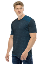 Load image into Gallery viewer, Blue Tech Digital - Men&#39;s All Over Printed Half Sleeve T-Shirt
