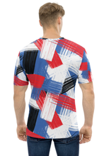 Load image into Gallery viewer, Broad Brushstrokes - Men&#39;s All Over Printed Half Sleeve T-Shirt
