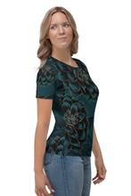 Load image into Gallery viewer, Bumblebee Wild Pattern - Women&#39;s All Over Printed Half Sleeve T-Shirt
