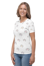 Load image into Gallery viewer, Butterfly Swarm - Women&#39;s All Over Printed Half Sleeve T-Shirt
