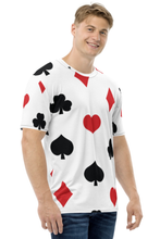 Load image into Gallery viewer, Card Game Pattern - Men&#39;s All Over Printed Half Sleeve T-Shirt
