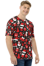 Load image into Gallery viewer, Christmas Gifts Pattern (Christmas Edition) - Men&#39;s All Over Printed Half Sleeve T-Shirt
