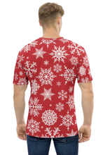 Load image into Gallery viewer, Christmas Icons Pattern (Christmas Edition) - Men&#39;s All Over Printed Half Sleeve T-Shirt
