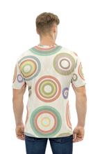 Load image into Gallery viewer, Circular Pattern - Men&#39;s All Over Printed Half Sleeve T-Shirt
