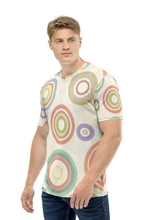 Load image into Gallery viewer, Circular Pattern - Men&#39;s All Over Printed Half Sleeve T-Shirt
