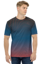 Load image into Gallery viewer, Colour Desert Pattern - Men&#39;s All Over Printed Half Sleeve T-Shirt
