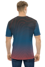 Load image into Gallery viewer, Colour Desert Pattern - Men&#39;s All Over Printed Half Sleeve T-Shirt
