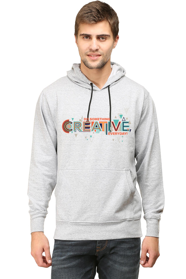 Do Something Creative Everyday - Men's Hooded SweatShirt