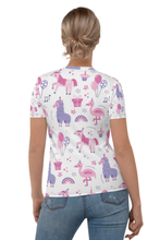 Load image into Gallery viewer, Doodle of Joy - Women&#39;s All Over Printed Half Sleeve T-Shirt
