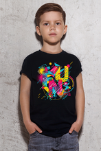 Load image into Gallery viewer, Colourful Fun - Kid&#39;s Round Neck Half Sleeve T-Shirt
