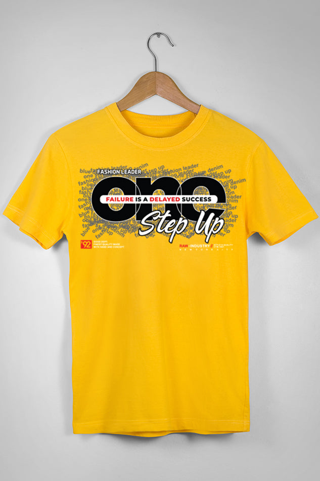 Failure Is A Delayed Success - Men's Round Neck Half Sleeve T-Shirt