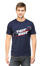 Load image into Gallery viewer, Fight Night - Men&#39;s Round Neck Half Sleeve T-Shirt
