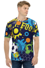 Load image into Gallery viewer, Football Graffiti - Men&#39;s All Over Printed Half Sleeve T-Shirt
