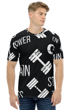 Load image into Gallery viewer, Gain Fitness Power - Men&#39;s All Over Printed Half Sleeve T-Shirt
