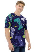 Load image into Gallery viewer, Game Console Pattern - Men&#39;s All Over Printed Half Sleeve T-Shirt
