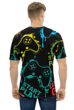 Load image into Gallery viewer, Gaming Colours - Men&#39;s All Over Printed Half Sleeve T-Shirt
