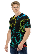 Load image into Gallery viewer, Gaming Colours - Men&#39;s All Over Printed Half Sleeve T-Shirt
