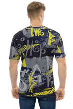 Load image into Gallery viewer, Hip Hop Pattern - Men&#39;s All Over Printed Half Sleeve T-Shirt
