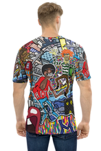 Load image into Gallery viewer, Hit Mu Colours - Men&#39;s All Over Printed Half Sleeve T-Shirt
