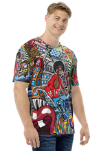 Load image into Gallery viewer, Hit Mu Colours - Men&#39;s All Over Printed Half Sleeve T-Shirt
