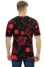 Load image into Gallery viewer, Illuminated Night - Men&#39;s All Over Printed Half Sleeve T-Shirt
