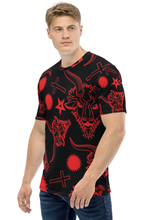 Load image into Gallery viewer, Illuminated Night - Men&#39;s All Over Printed Half Sleeve T-Shirt
