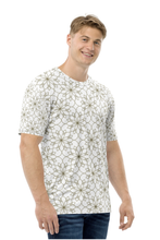 Load image into Gallery viewer, Lacy Floral Print - Men&#39;s All Over Printed Half Sleeve T-Shirt
