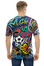 Load image into Gallery viewer, Magic Street Colours - Men&#39;s All Over Printed Half Sleeve T-Shirt
