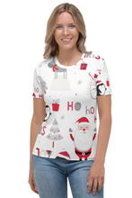 Load image into Gallery viewer, Merry Christmas Joy (Christmas Edition) - Women&#39;s All Over Printed Half Sleeve T-Shirt
