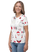 Load image into Gallery viewer, Merry Christmas Joy (Christmas Edition) - Women&#39;s All Over Printed Half Sleeve T-Shirt
