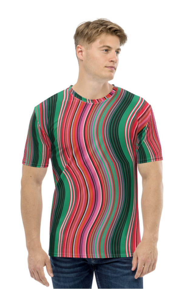 Mexican Style Pattern - Men's All Over Printed Half Sleeve T-Shirt